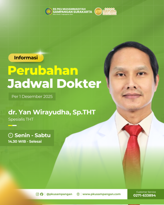 Poliklinik THT RS PKU Muhammadiyah Sampangan Surakarta di Solo